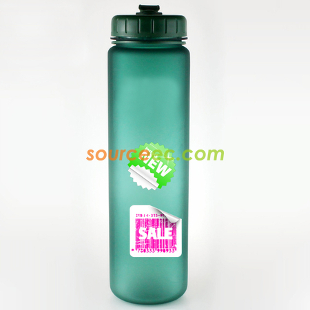 礼品订购350ML运动水壶广告
