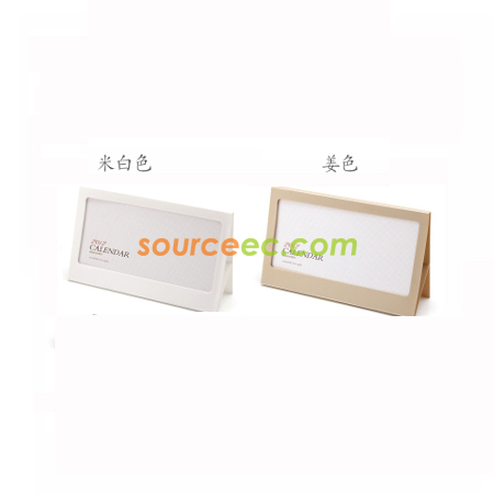 礼品订购折叠相架月历广告