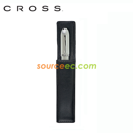 礼品订购Cross 皮制单笔套广告