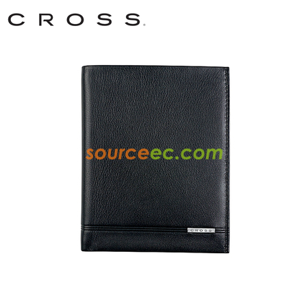 Cross 皮制护照夹附笔