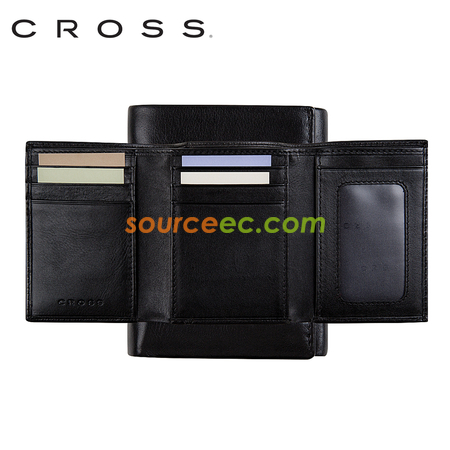 礼品订购Cross 三折式皮夹广告