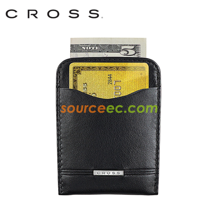 礼品订购Cross 皮制钱夹广告