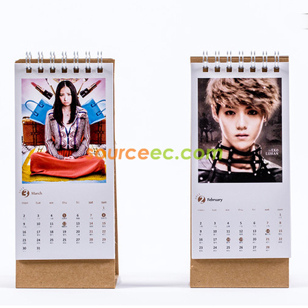 定制迷你台历