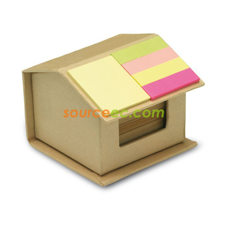 礼品订购屋形状Memo纸广告