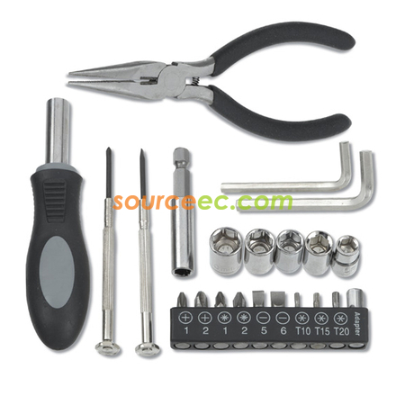 礼品订购22件套组合工具广告