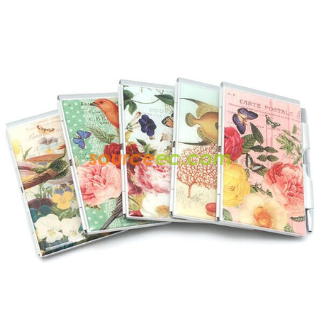 礼品订购金属彩印记事本广告