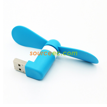 礼品订购USB 迷你手机风扇广告