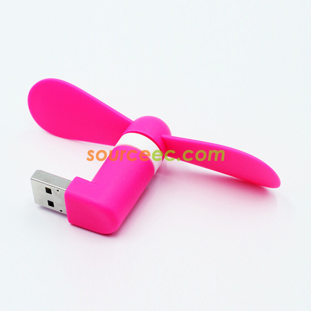 礼品订购USB 迷你手机风扇广告