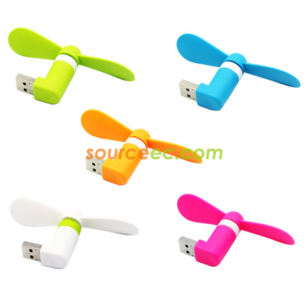 礼品订购USB 迷你手机风扇广告