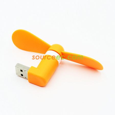 礼品订购USB 迷你手机风扇广告