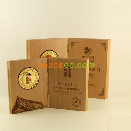 礼品订购木制奖牌广告