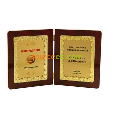 礼品订购木製獎牌广告
