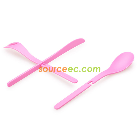 礼品订购环保餐具广告