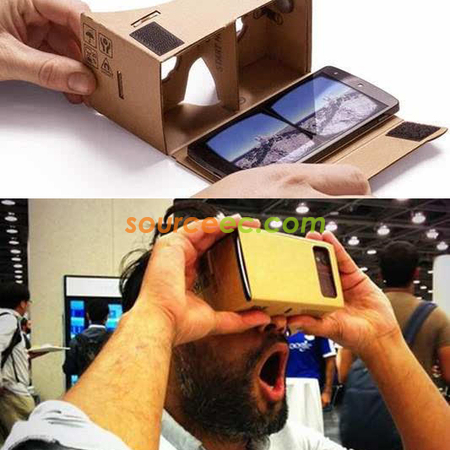礼品订购VR纸盒3D眼镜广告