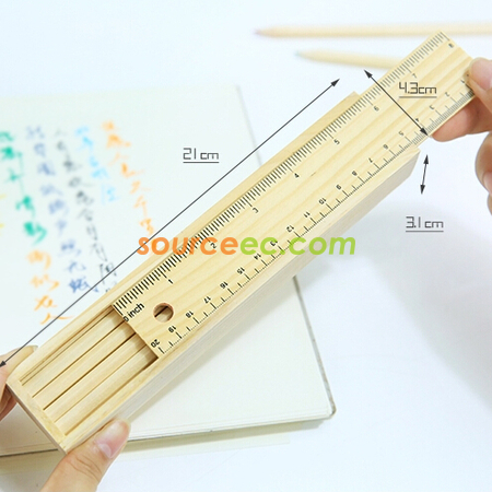 礼品订购12色木盒彩色铅笔广告
