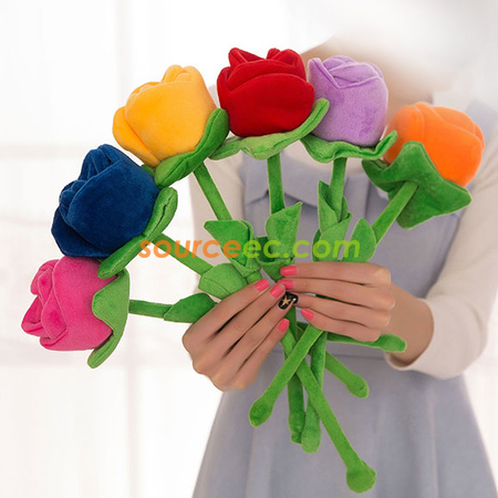 花型捶背棒