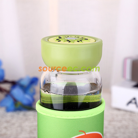 礼品订购360ML西瓜玻璃杯广告