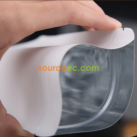 礼品订购白色牛皮纸赠品袋广告