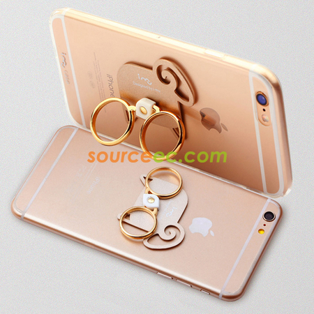 礼品订购iPhone指环手机保护套广告