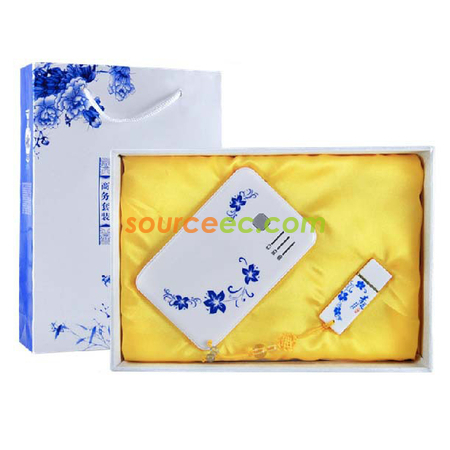 礼品订购USB商务礼品套装广告
