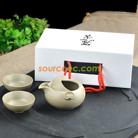 礼品订购茶具套装广告