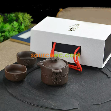 礼品订购茶具套装广告