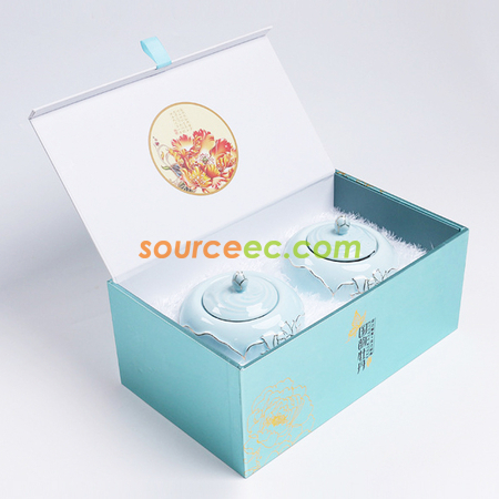 礼品订购陶瓷茶叶罐广告
