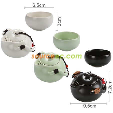 礼品订购Portable Travel Tea Set广告
