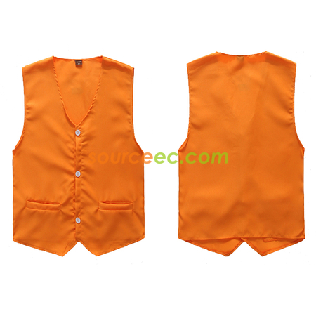 礼品订购公司马甲制服广告