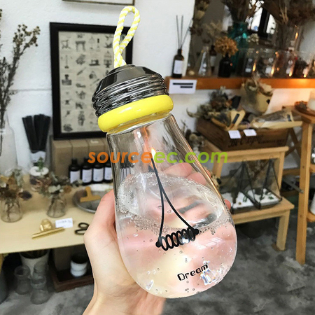 礼品订购400ML灯泡杯广告