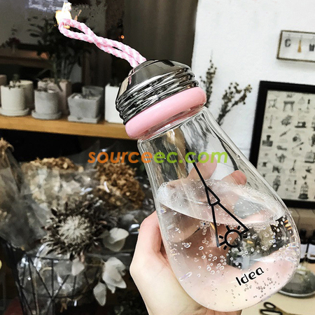 礼品订购400ML灯泡杯广告