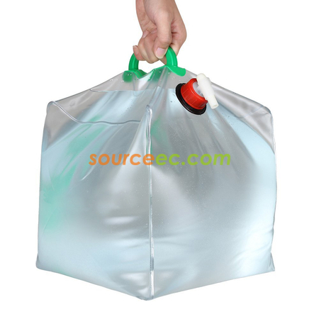礼品订购大容量户外折叠水壶广告