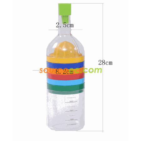 礼品订购400ML七彩料理瓶广告