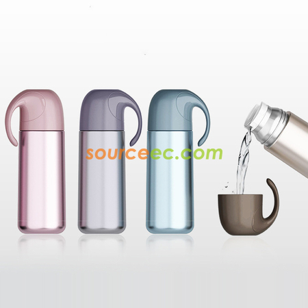 礼品订购350ML 创意手提保温杯广告
