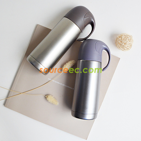 礼品订购350ML 创意手提保温杯广告