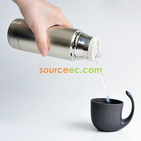 礼品订购350ML 创意手提保温杯广告
