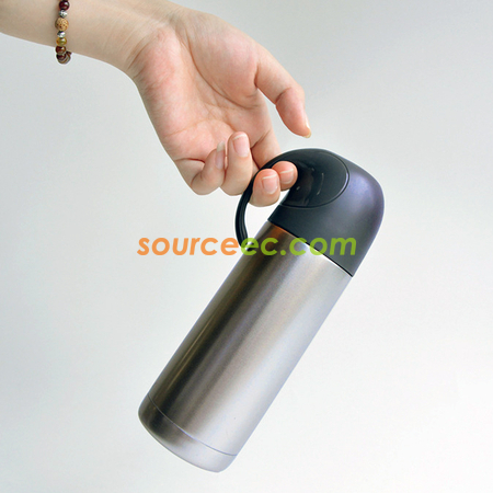 礼品订购350ML 创意手提保温杯广告