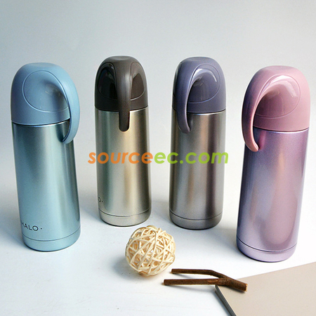 礼品订购350ML 创意手提保温杯广告