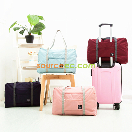 礼品订购Travel Foldable Waterproof Tote Bag广告