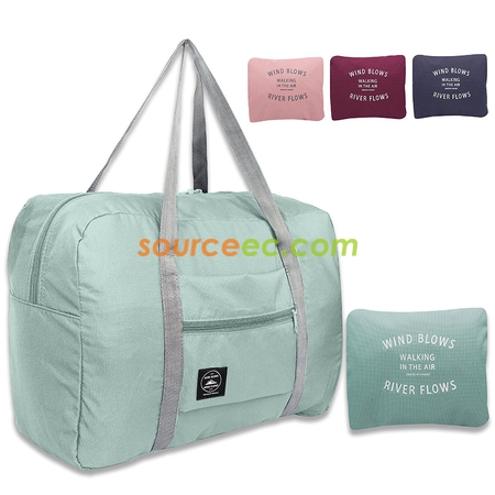 礼品订购Travel Foldable Waterproof Tote Bag广告