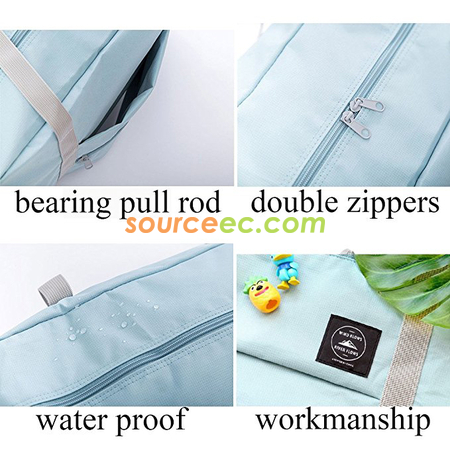 礼品订购Travel Foldable Waterproof Tote Bag广告