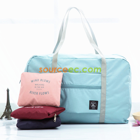 礼品订购Travel Foldable Waterproof Tote Bag广告