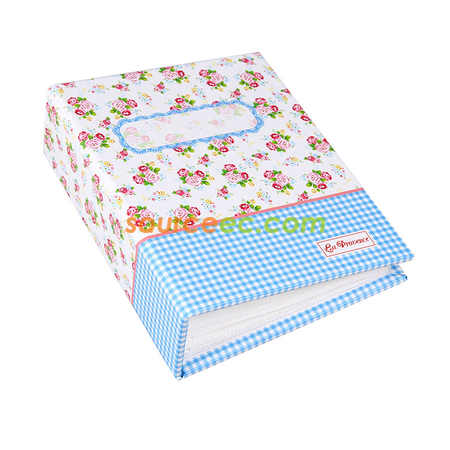 礼品订购4R插页式碎花相册广告