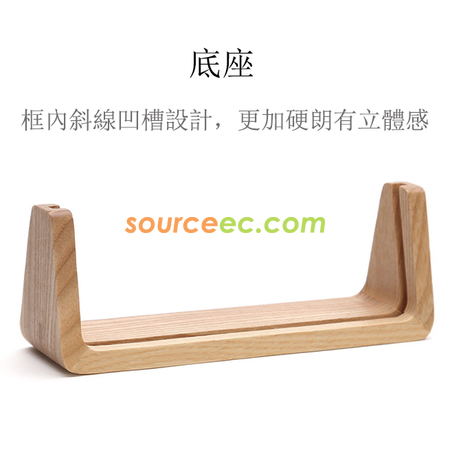 礼品订购欧式原木制相架广告