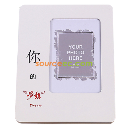 礼品订购环保木制相框广告