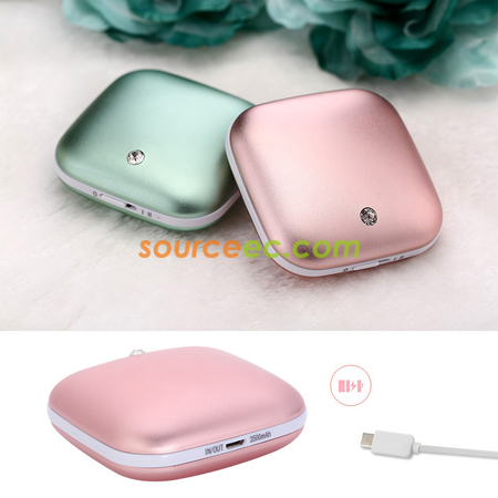 礼品订购钻石暖手宝充电宝广告