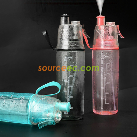 600ML运动喷水水壶
