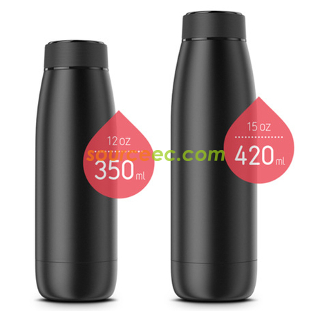 礼品订购350ML 智能保温随身杯广告