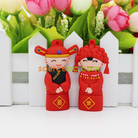 礼品订购婚庆U盘广告