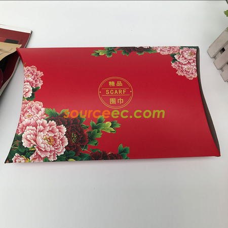 礼品订购围巾礼品盒广告